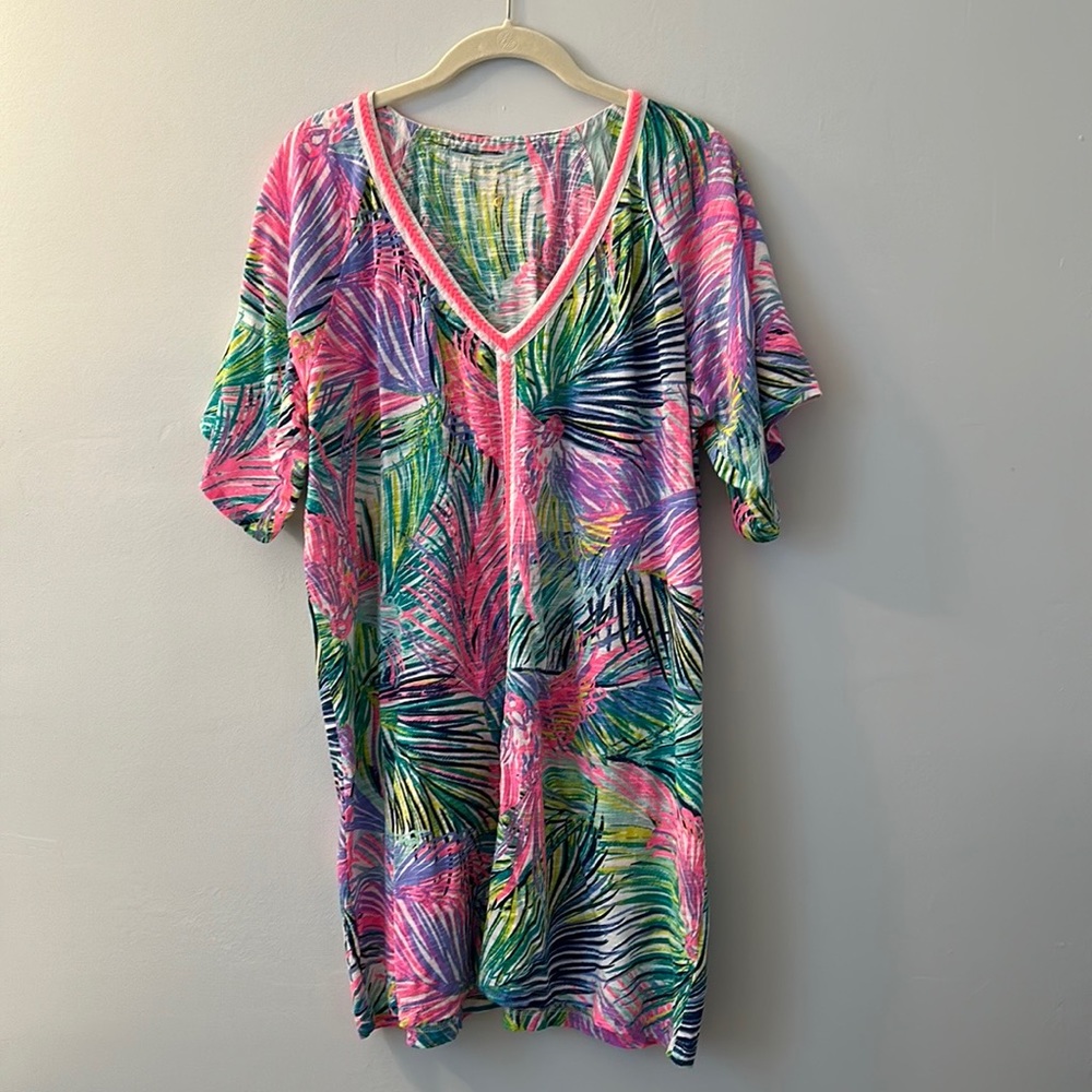 Lilly Pulitzer swim cover up, size large